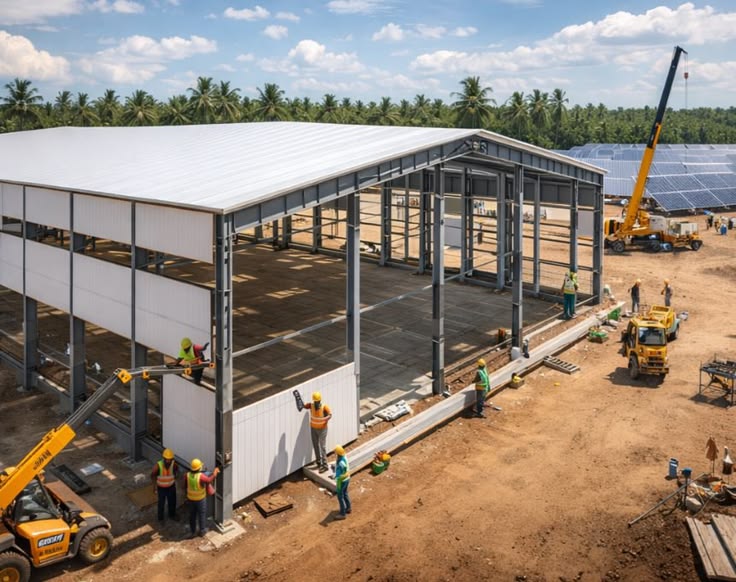 Industrial Construction in Chhattisgarh: Building for Modern Industry